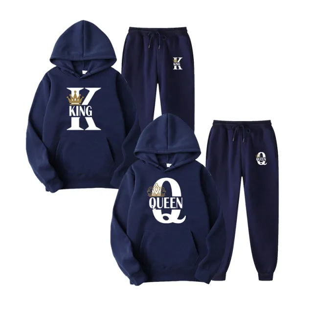 Latest Fashion - Couple Sportwear Set KING or QUEEN