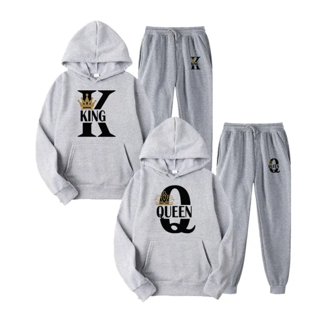 Latest Fashion - Couple Sportwear Set KING or QUEEN