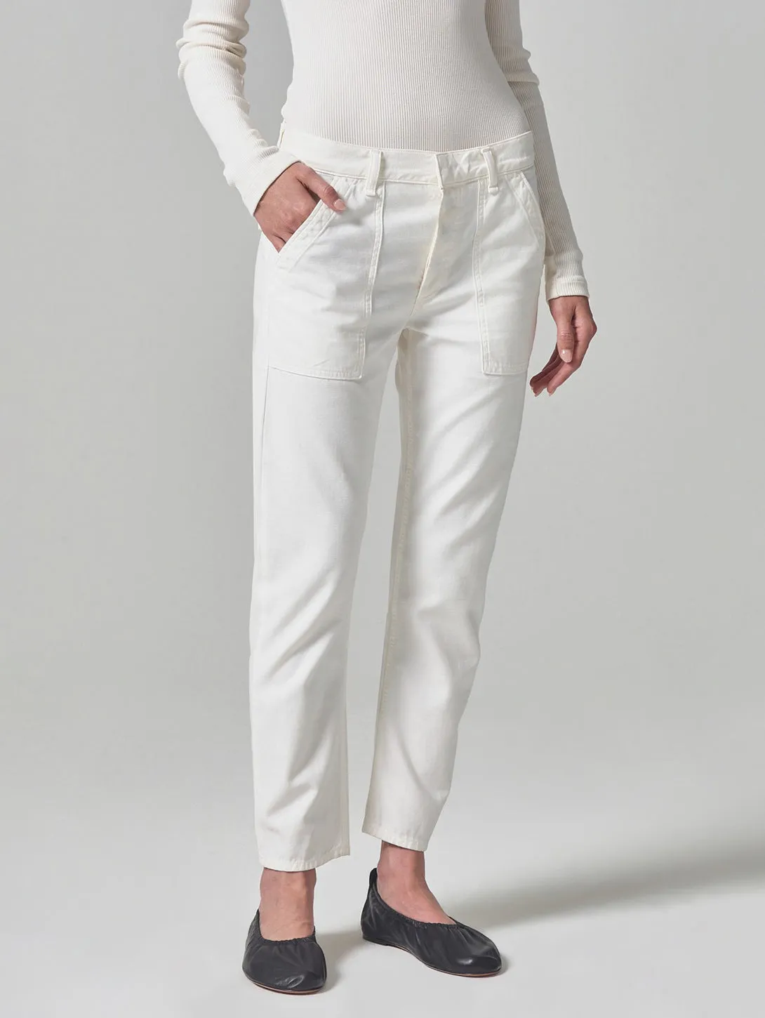 Leah Cargo Pant- Pashmina