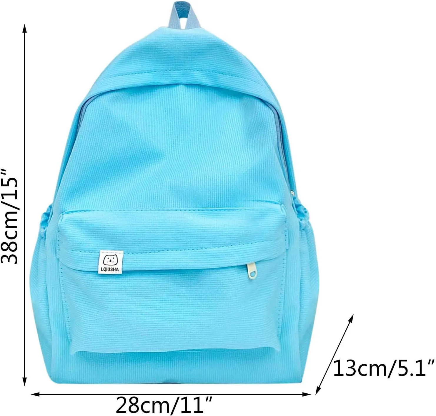 Leather Travel Backpack for Women Casual Daypack with Anti-Theft Back Pocket Fashion Faux Work Travel Handbags(Beige)