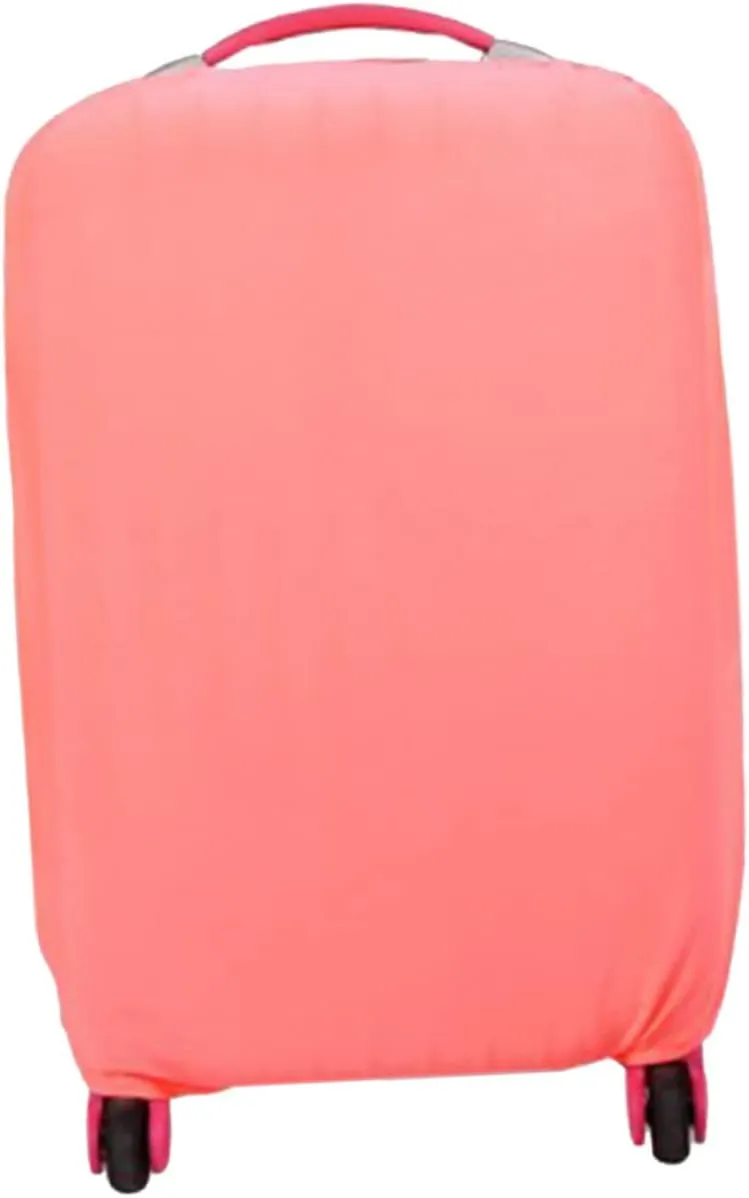Luggage Pink Cover Protector Suitcase Trolley Case Cover Stretch High Elasticity for 22-24 Inches