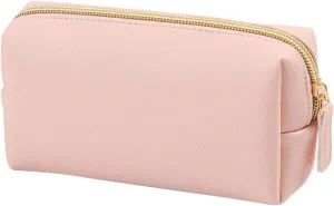 Makeup Bag,Large Capacity PU Leather Waterproof Portable Small Makeup Bag,Toiletry Bag,Travel Cosmetic Bag,Makeup Bag Organizer for Girls Women Gifts Daughter