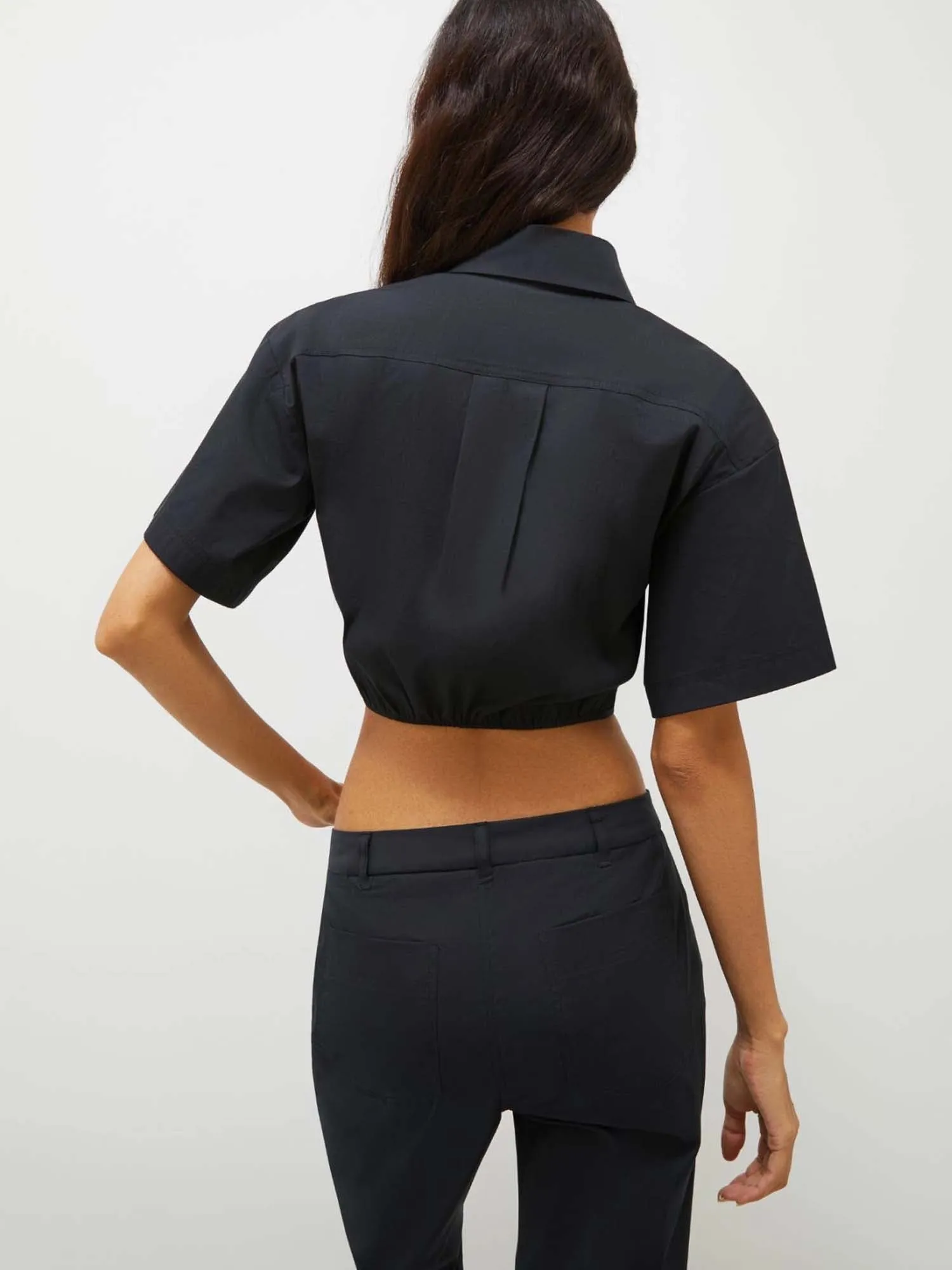 Marella Notaion Cropped Blouse