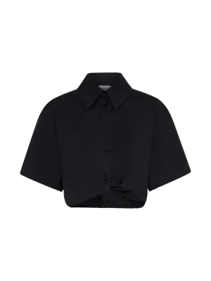 Marella Notaion Cropped Blouse