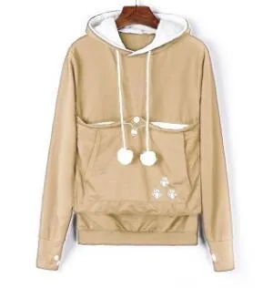 Mädchen Hoodie mit Bauchtasche