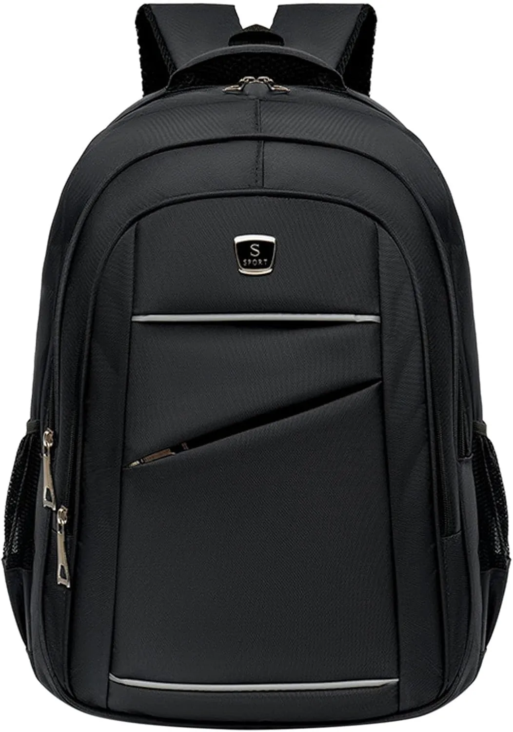 Medium Backpack Purse for Women Soft Rucksack Ladies Shoulder Bags Medium Mini Vegan Leather Backpack for Woman(Black)