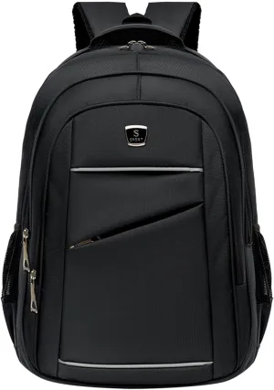 Medium Backpack Purse for Women Soft Rucksack Ladies Shoulder Bags Medium Mini Vegan Leather Backpack for Woman(Black)