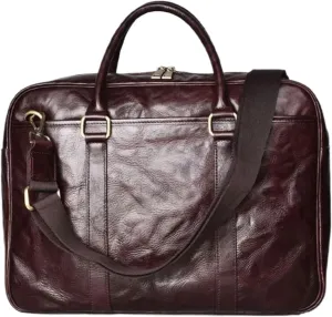 Mens Briefcases Carrying Cases Messenger Shoulder Bags Laptop Bags Genuine Leather Luggage Handbags