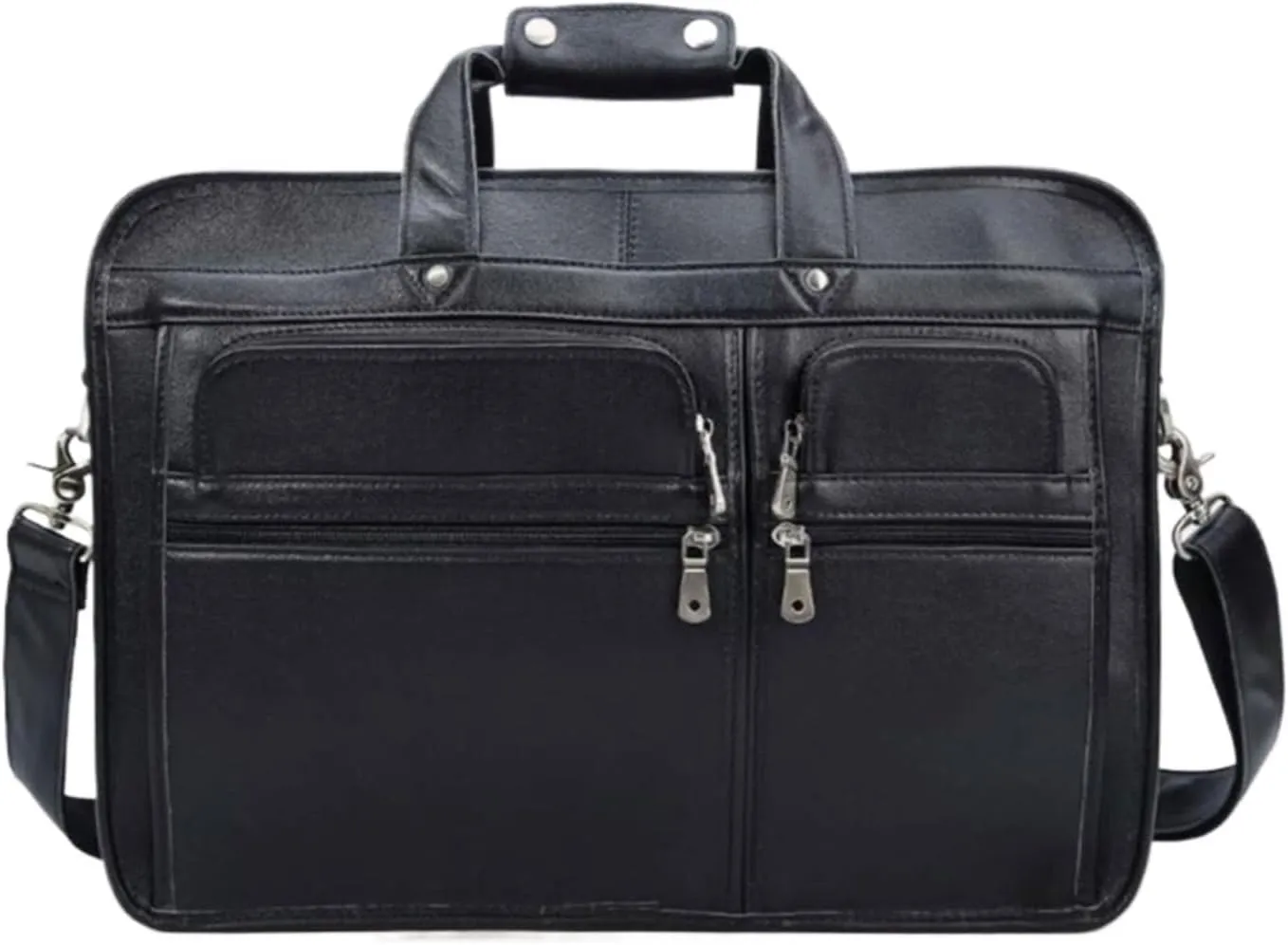 Mens Briefcases Laptop Bags Genuine Leather Messenger Shoulder Bags Computer Carrying Cases Handbags