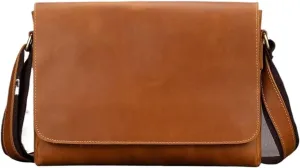 Mens Briefcases Waist Packs Messenger Shoulder Bags Genuine Leather Casual Daypacks Crossbody Bags 13Inch