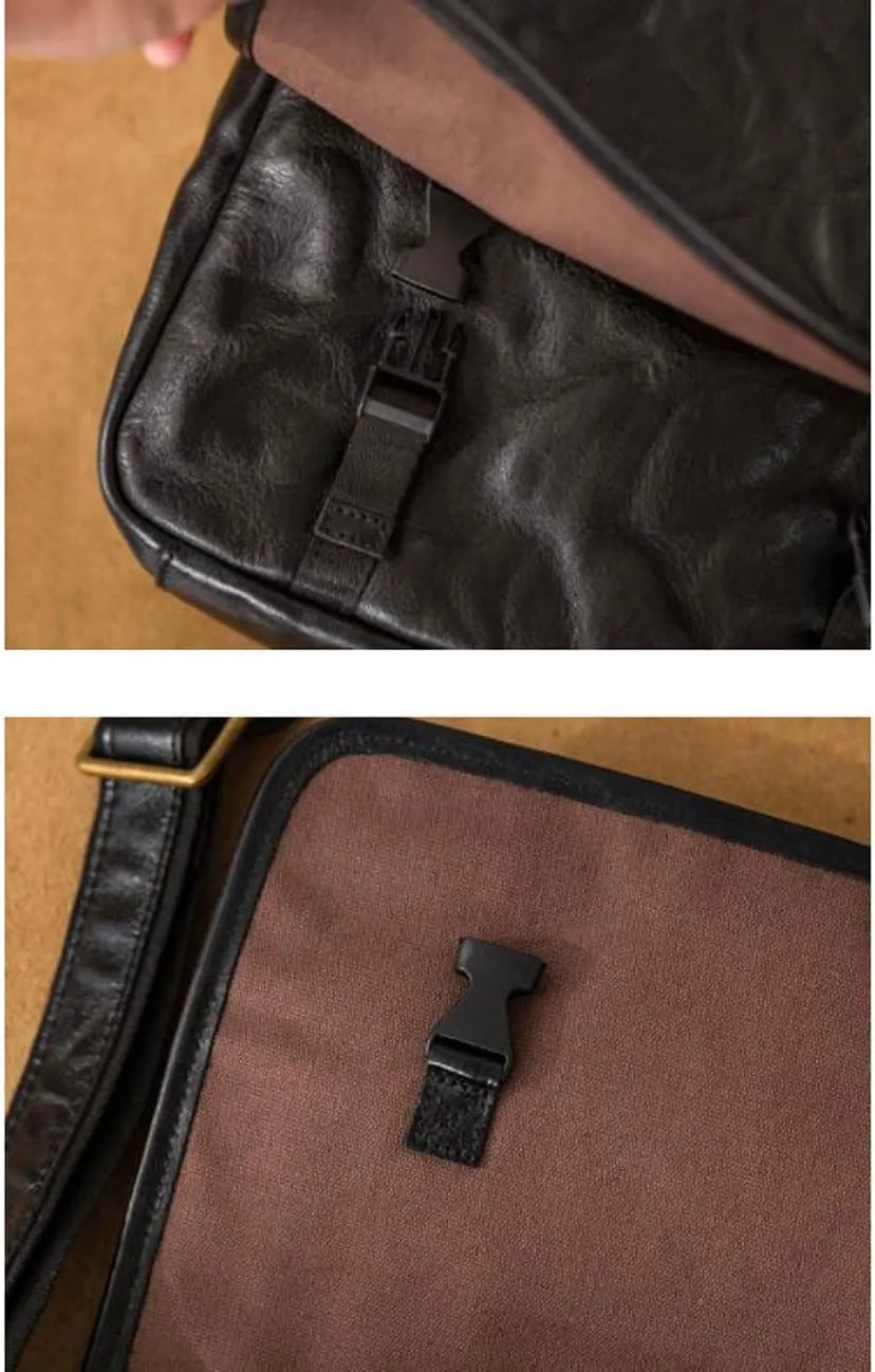 Mens Briefcases Waist Packs Messenger Shoulder Bags Genuine Leather Casual Daypacks Crossbody Bags Travel Bags