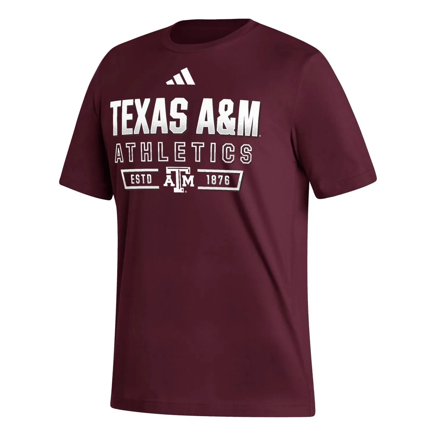 Men's Texas A&M Aggies Head of Class Fresh adidas Maroon T-Shirt