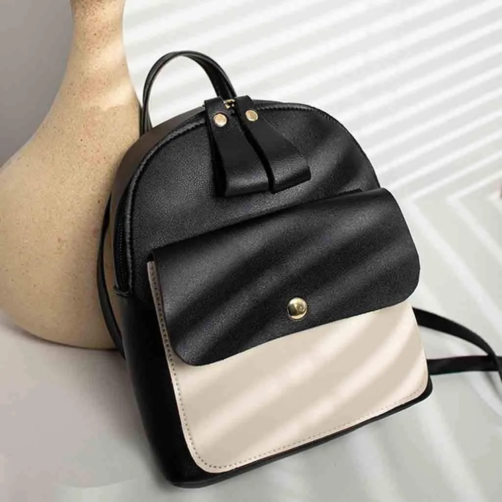 Mini Backpack Purse for Women Soft Leather Backpacks Travel Bags Cute Tote Mini Vegan Leather Backpack for Woman