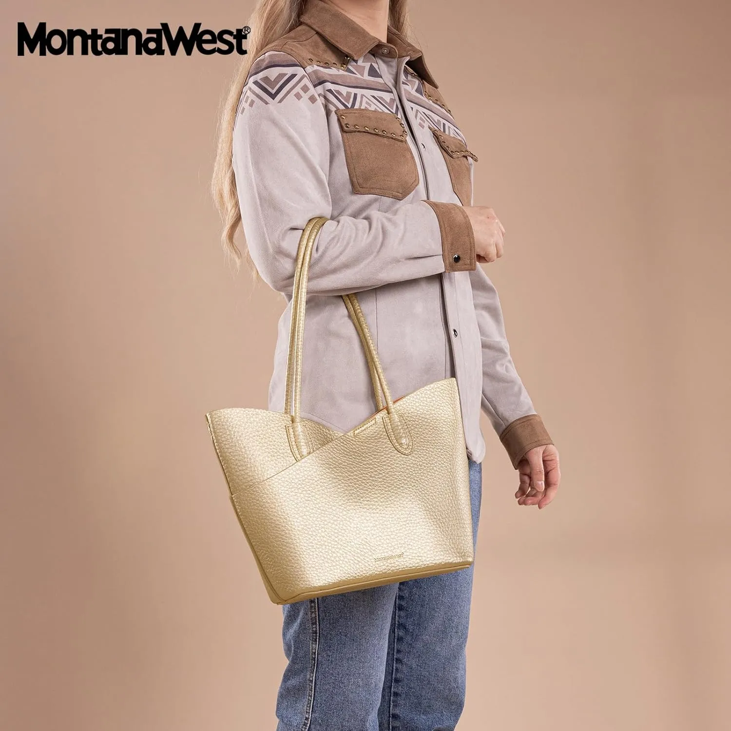 Montana West Tote Bag for Women Hobo Shoulder Purses and Handbags