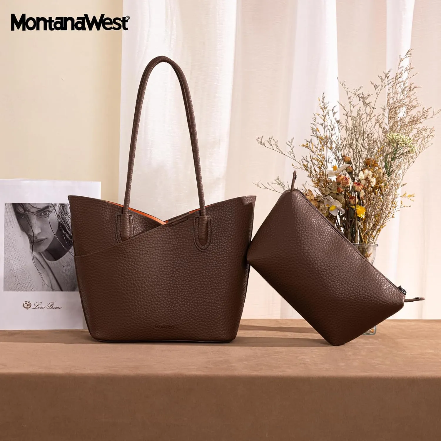 Montana West Tote Bag for Women Hobo Shoulder Purses and Handbags