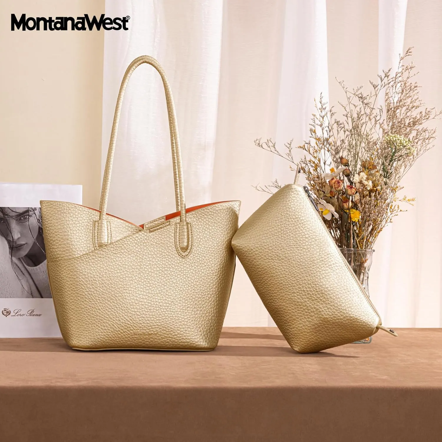 Montana West Tote Bag for Women Hobo Shoulder Purses and Handbags
