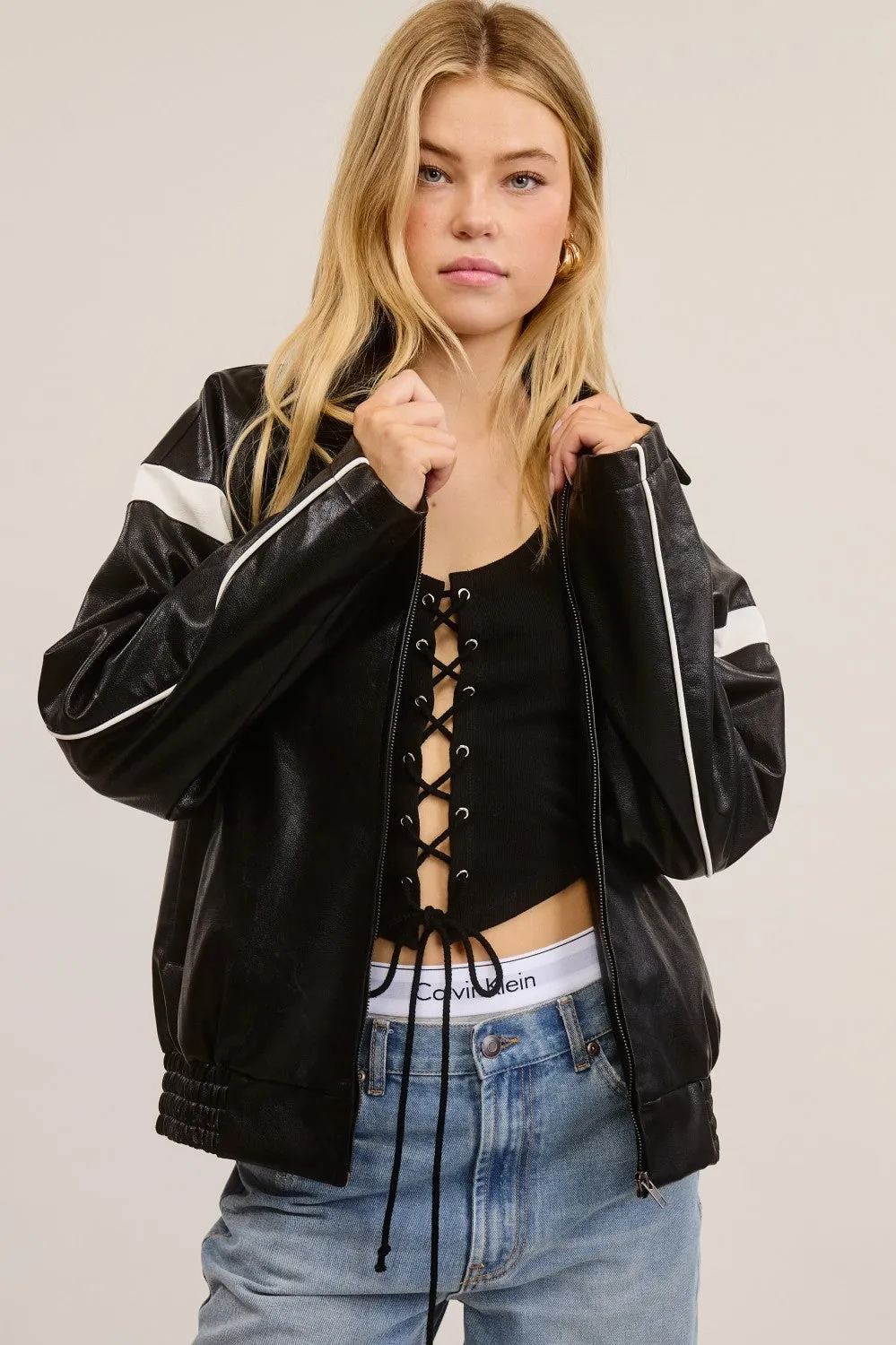 Nisha Racer Jacket