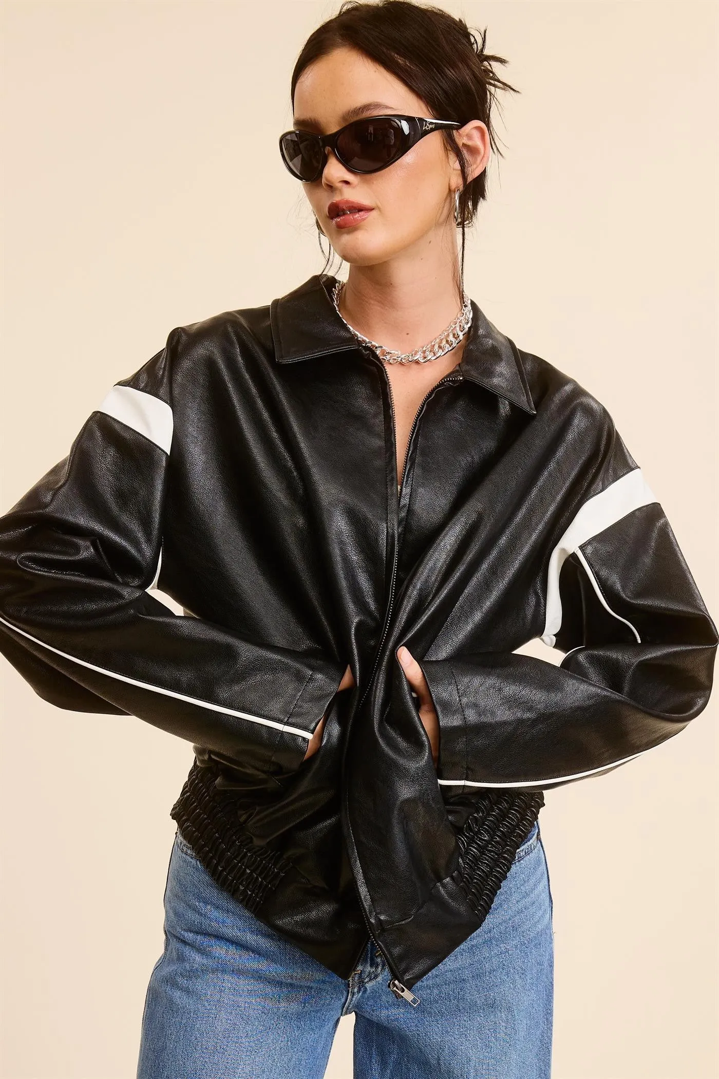 Nisha Racer Jacket