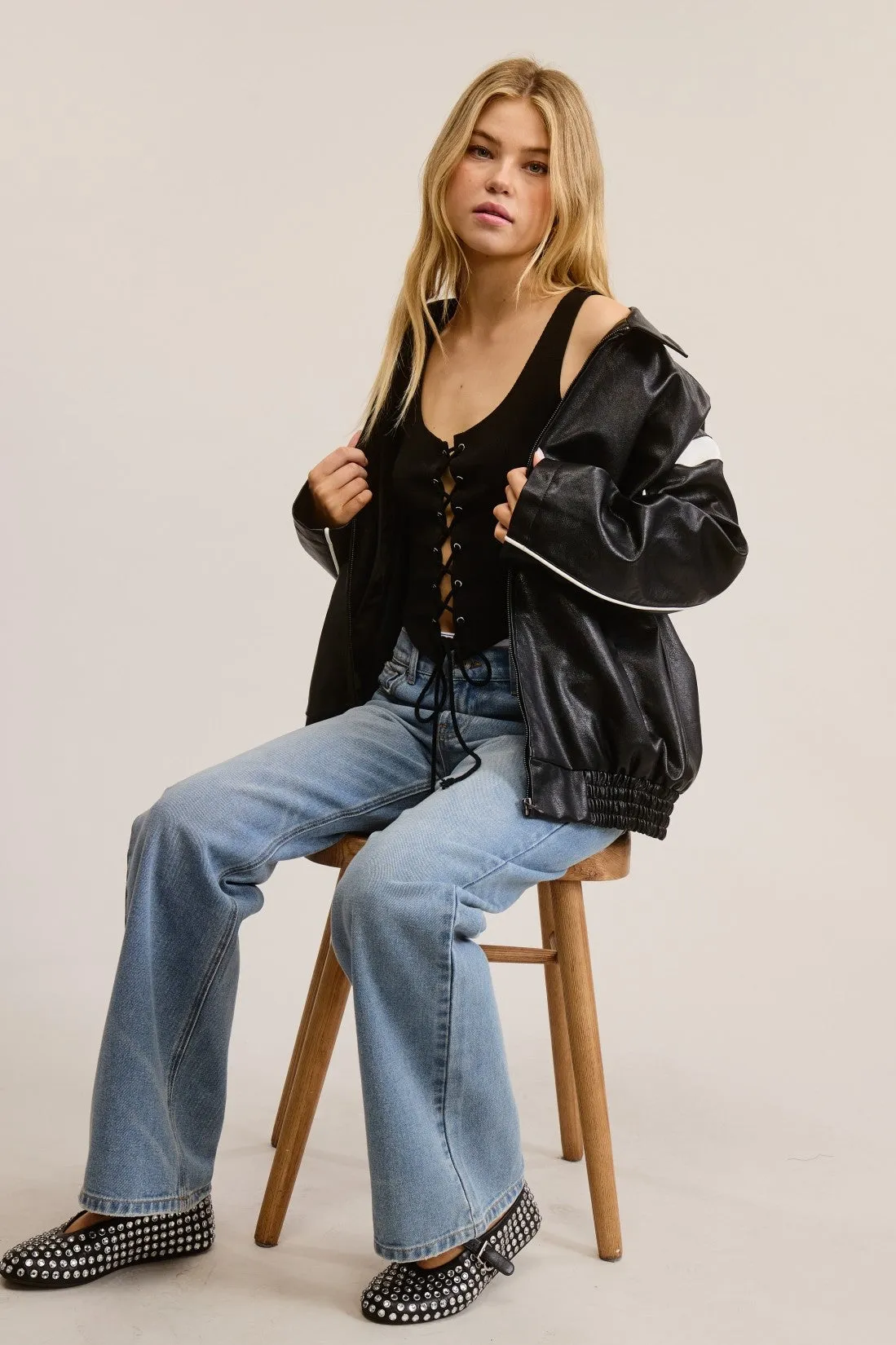 Nisha Racer Jacket