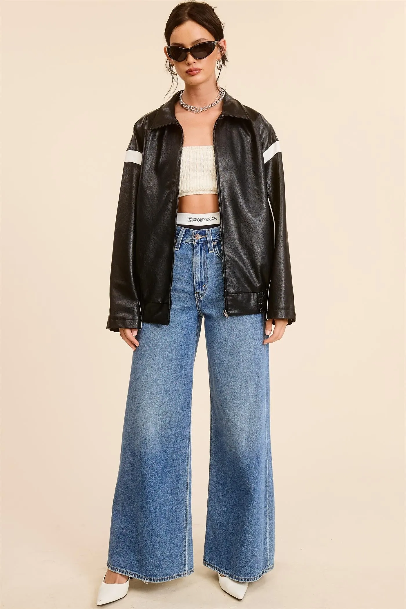 Nisha Racer Jacket