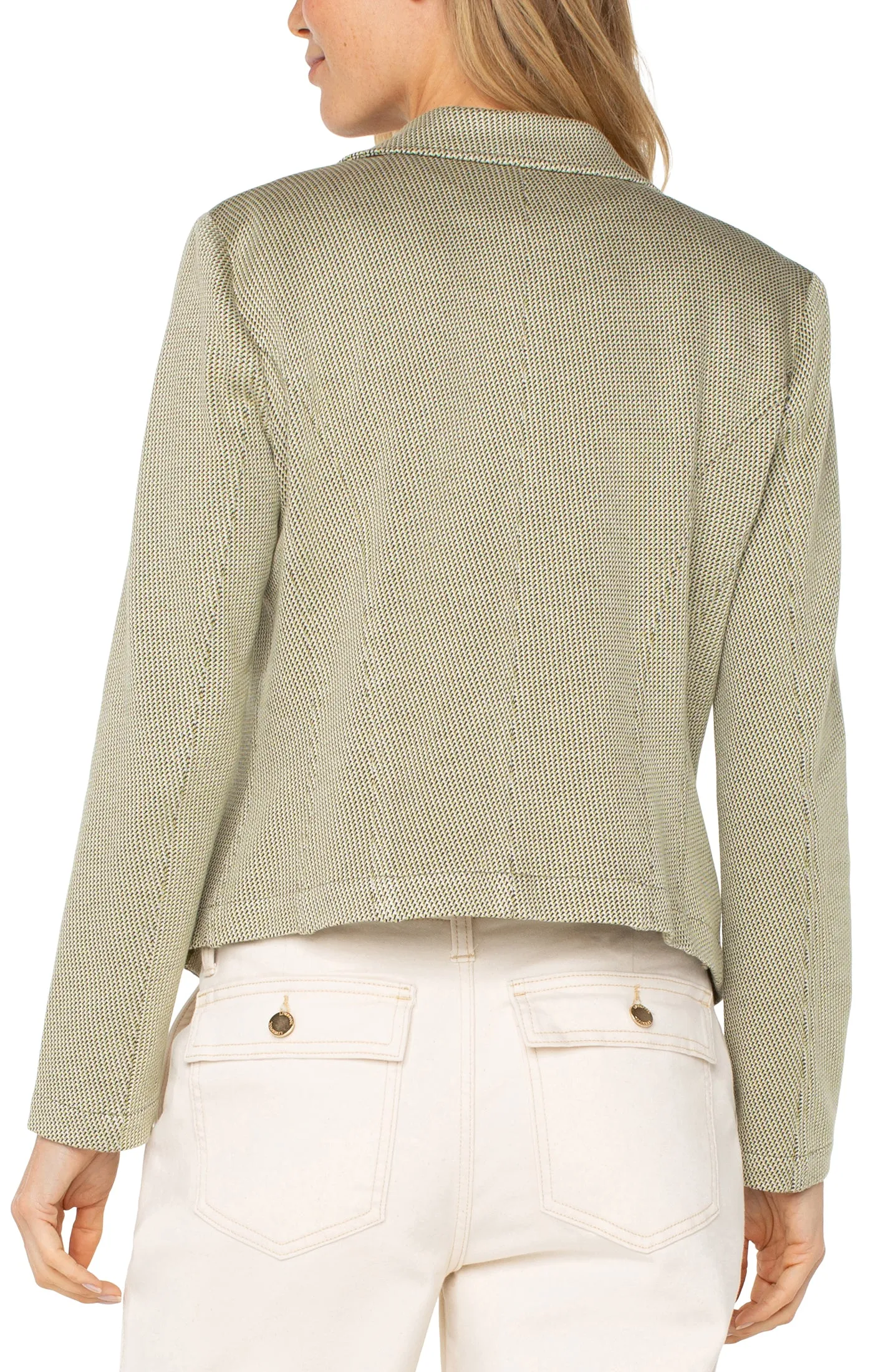 OPEN FRONT BLAZER