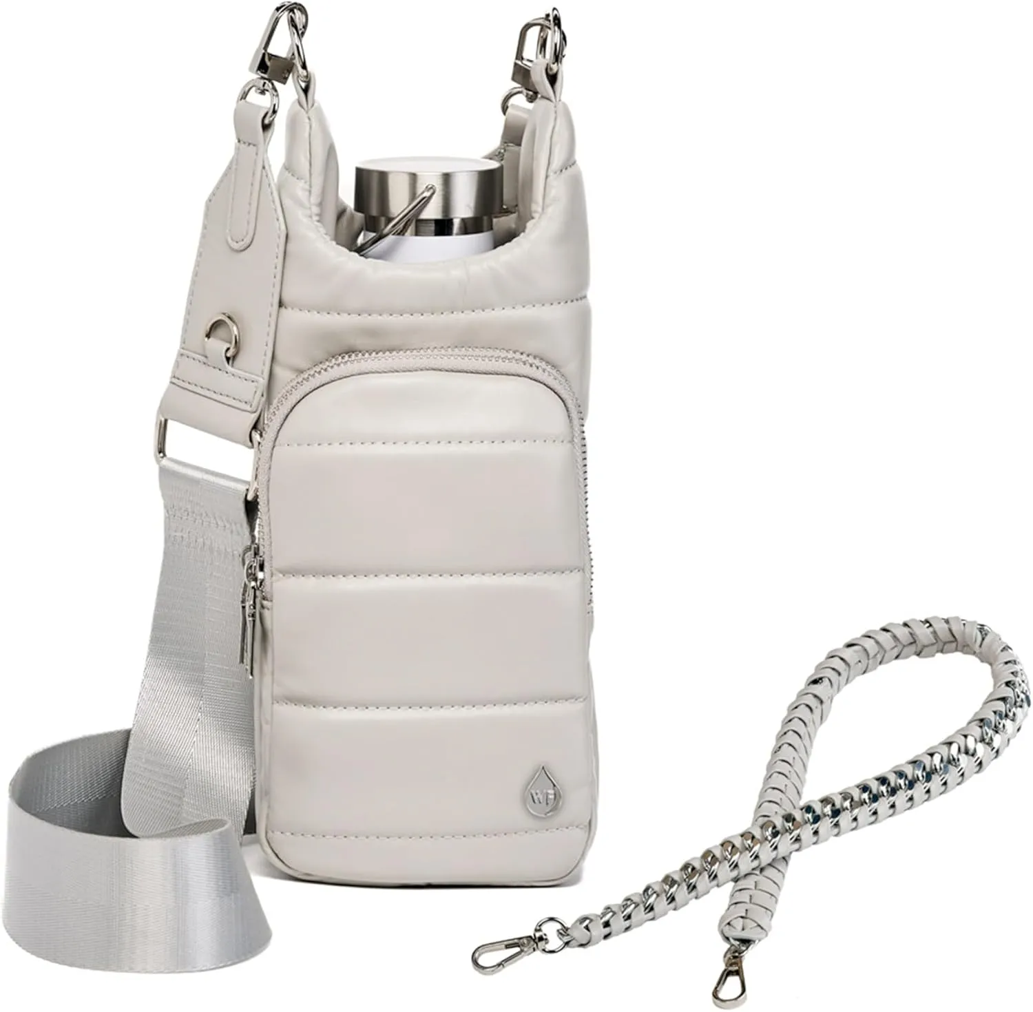 Original HydroBag | Oprahs Favorite Things 2024 | Vegan Leather Water Bottle Holder w/Strap Bundle
