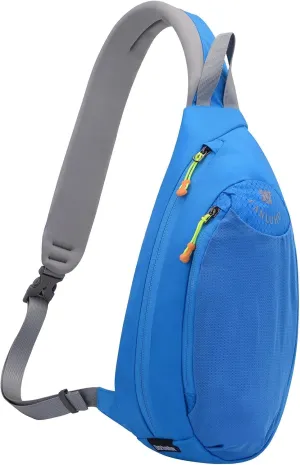 over Shoulder Bag Women Or Man Simple Casual Chest Bag Lightweight Crossbody Bags With Zipper Portable One (A, One Size)