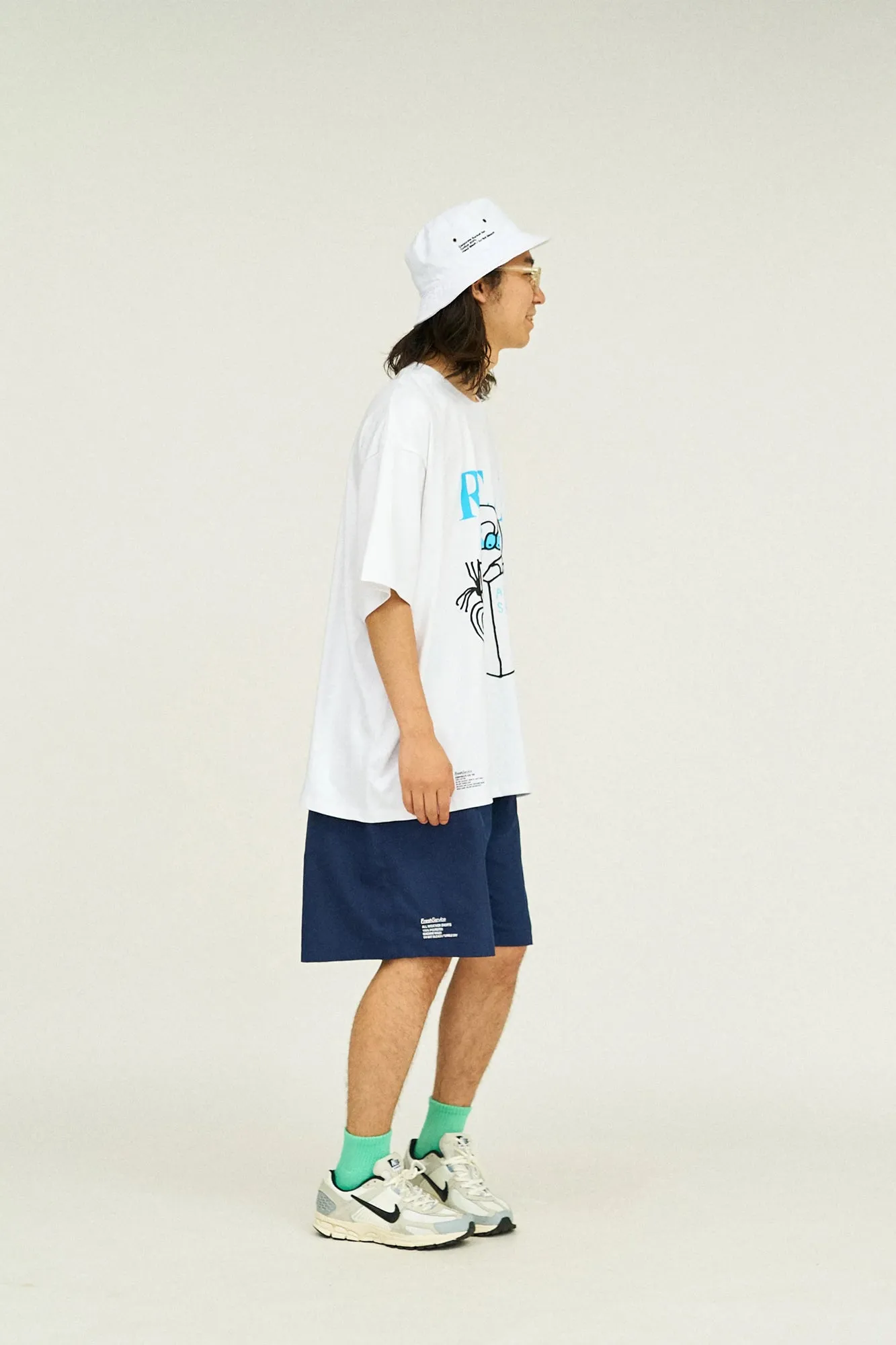 Oversized Tee “READ” (Blue)