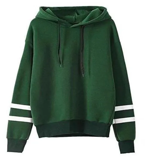 Patchwork Loose Print Short Hooded Hoodie