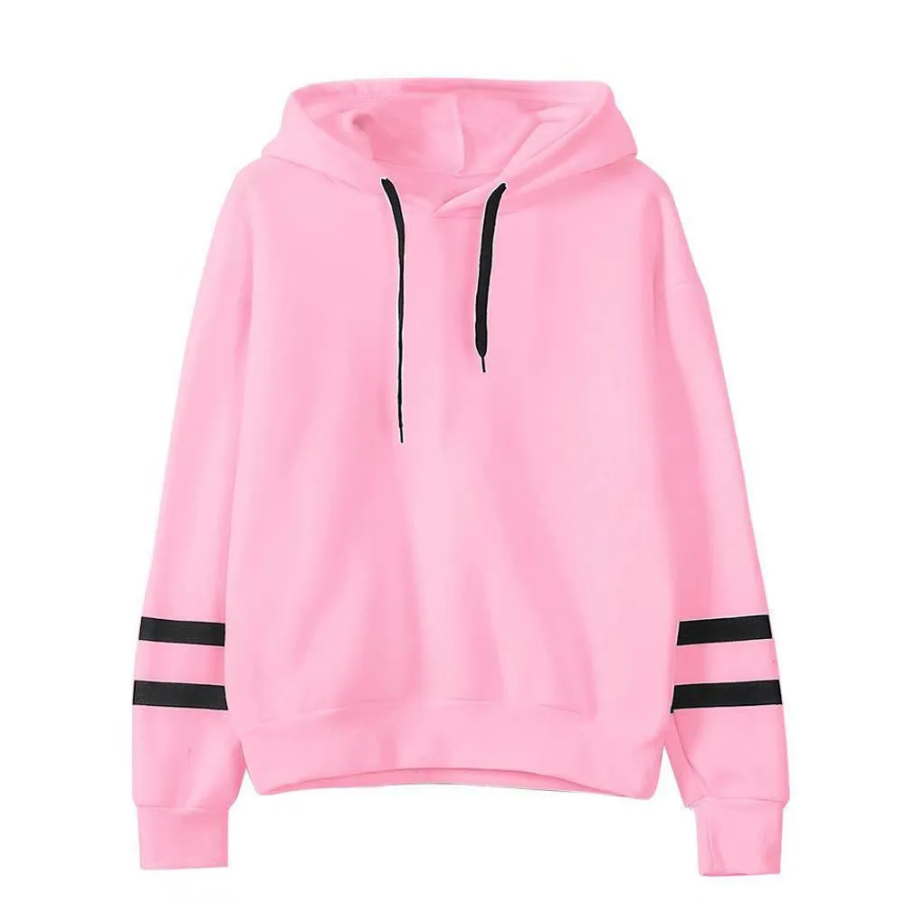 Patchwork Loose Print Short Hooded Hoodie