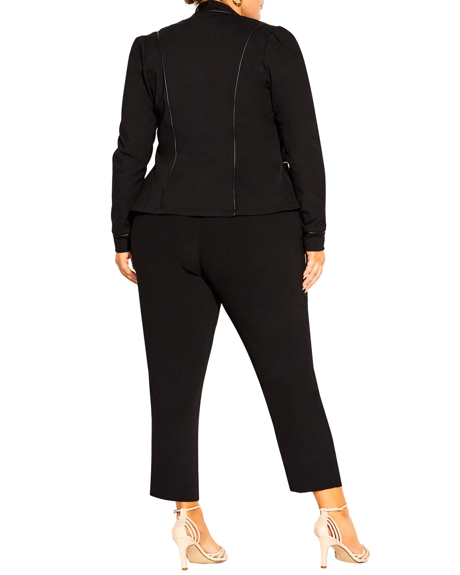 Piping Praise Jacket | Black