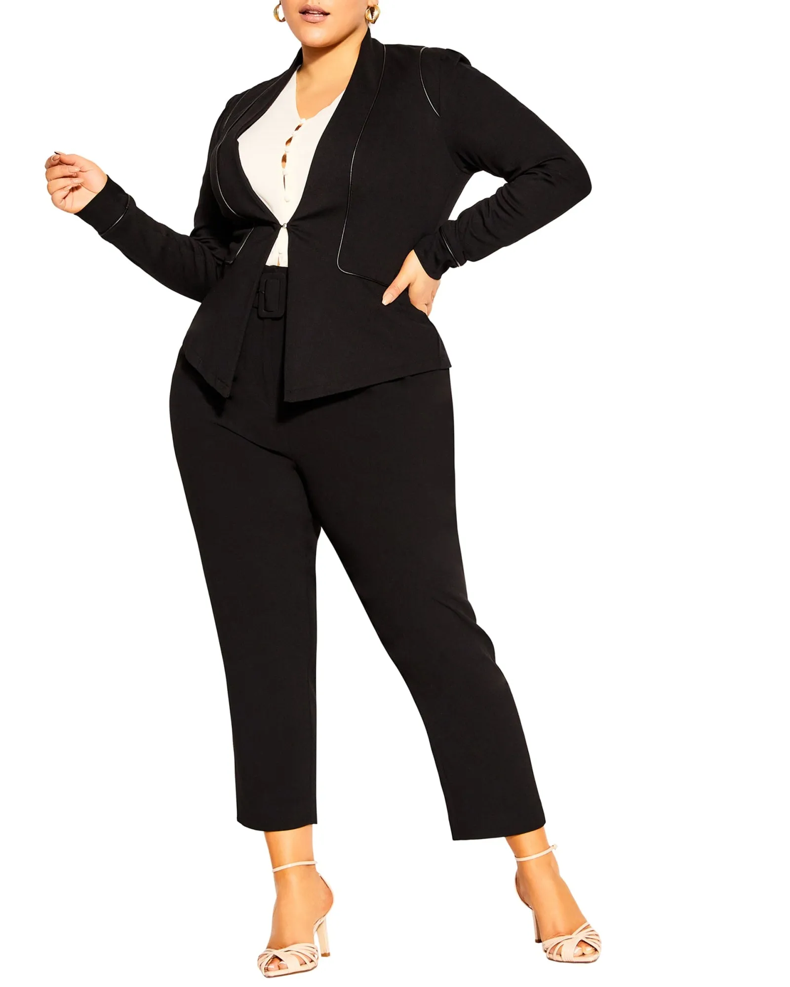 Piping Praise Jacket | Black