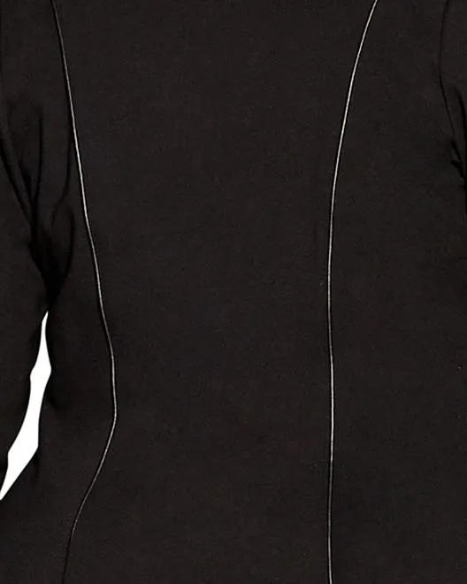 Piping Praise Jacket | Black