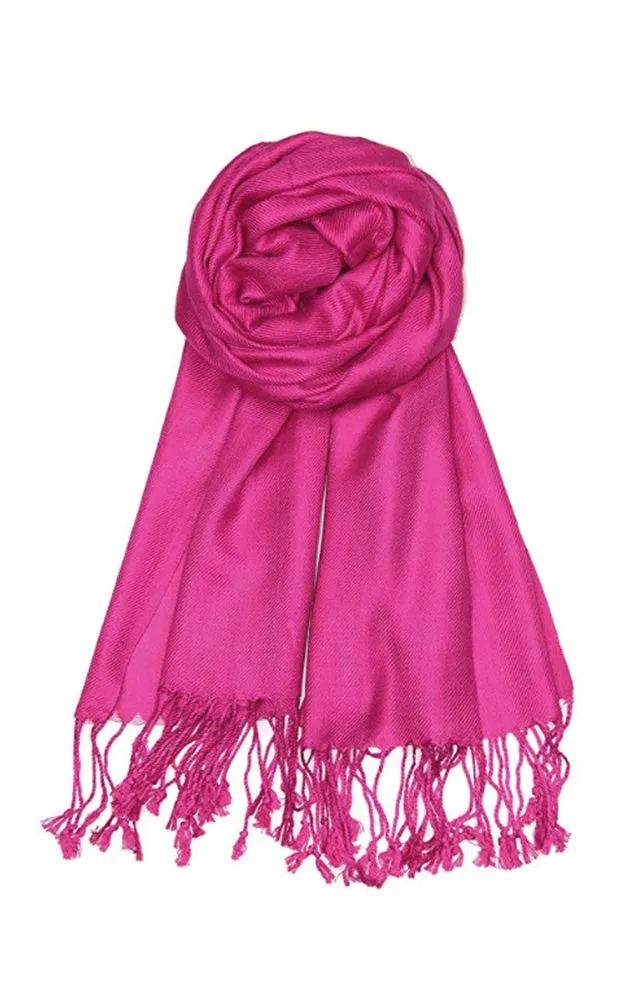 PP001-19 Fuchsia Pashmina Scarf