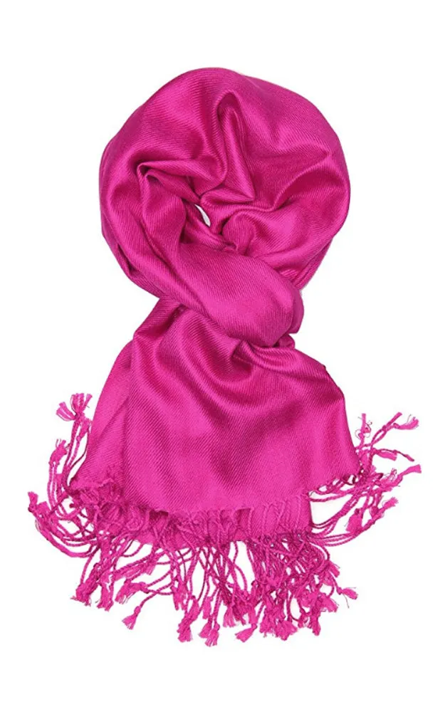 PP001-19 Fuchsia Pashmina Scarf