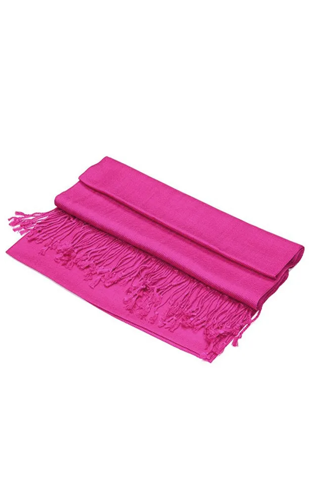 PP001-19 Fuchsia Pashmina Scarf