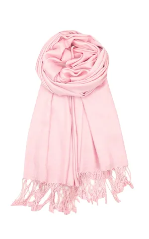PP001-23 Chalk Pink Pashmina Scarf