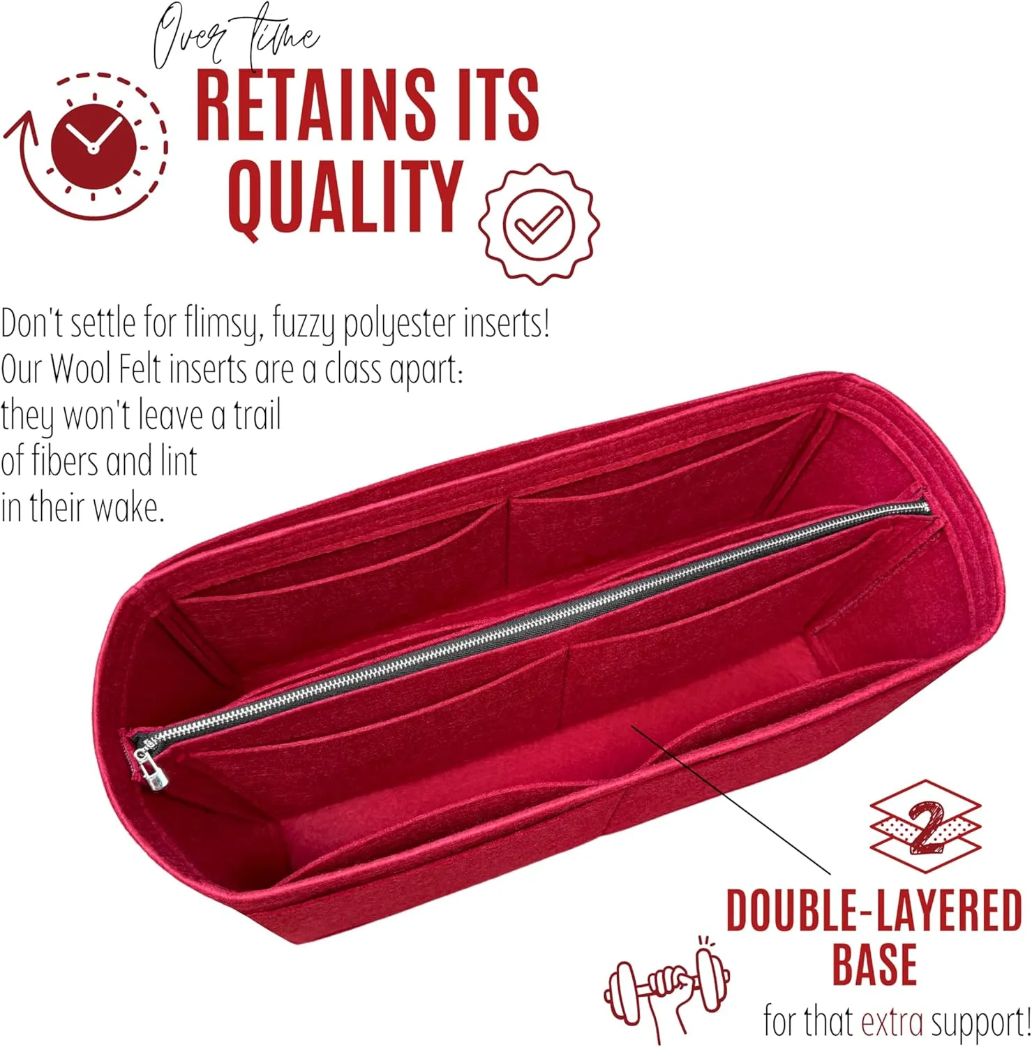 Premium Purse Organizer compatible with Lv Carryall PM/MM Bag Organizer Insert - Handmade Purse Liner, Perfect Fit for Hobo Bag Shaped (Bubblegum, for Carryall PM)
