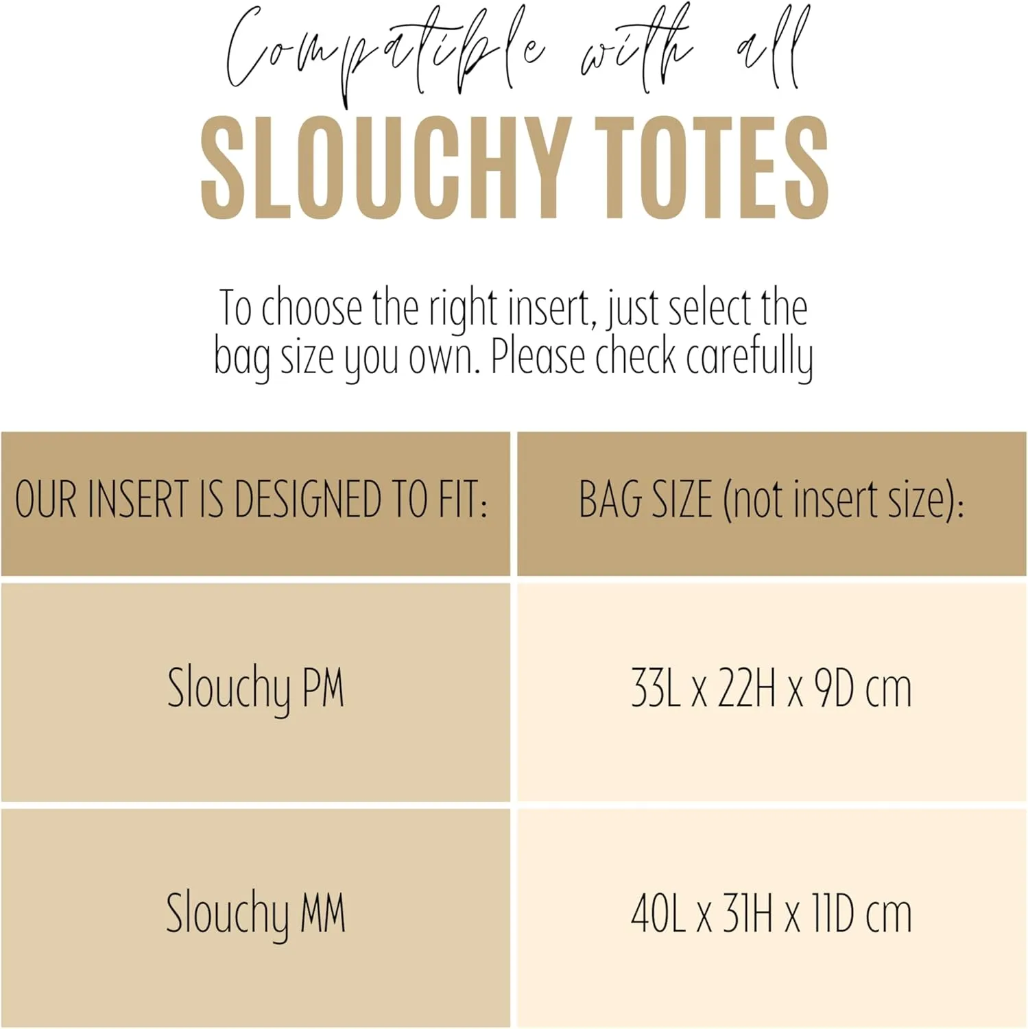Premium Purse Organizer compatible with Lv Slouchy PM/MM Insert - Handmade Soft Silk Liner, Perfect fit for Hobo PM/MM Bag Organizer Gold Zipper (Bubblegum, For Slouchy PM)
