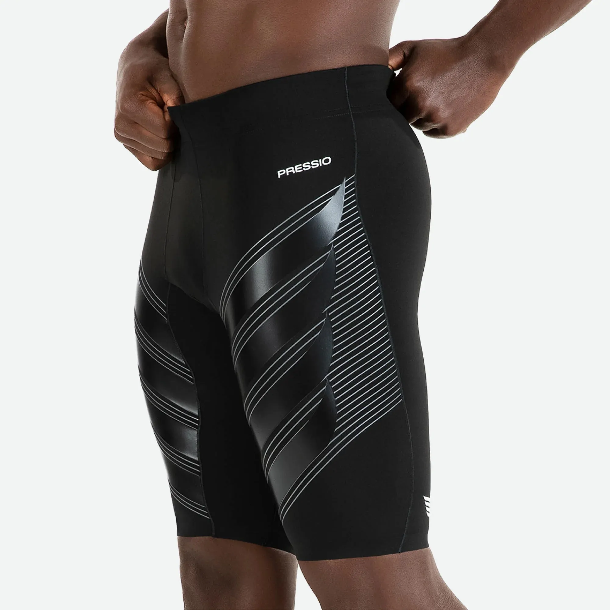 Pressio Men's Power Half Tight - BLK/BLK