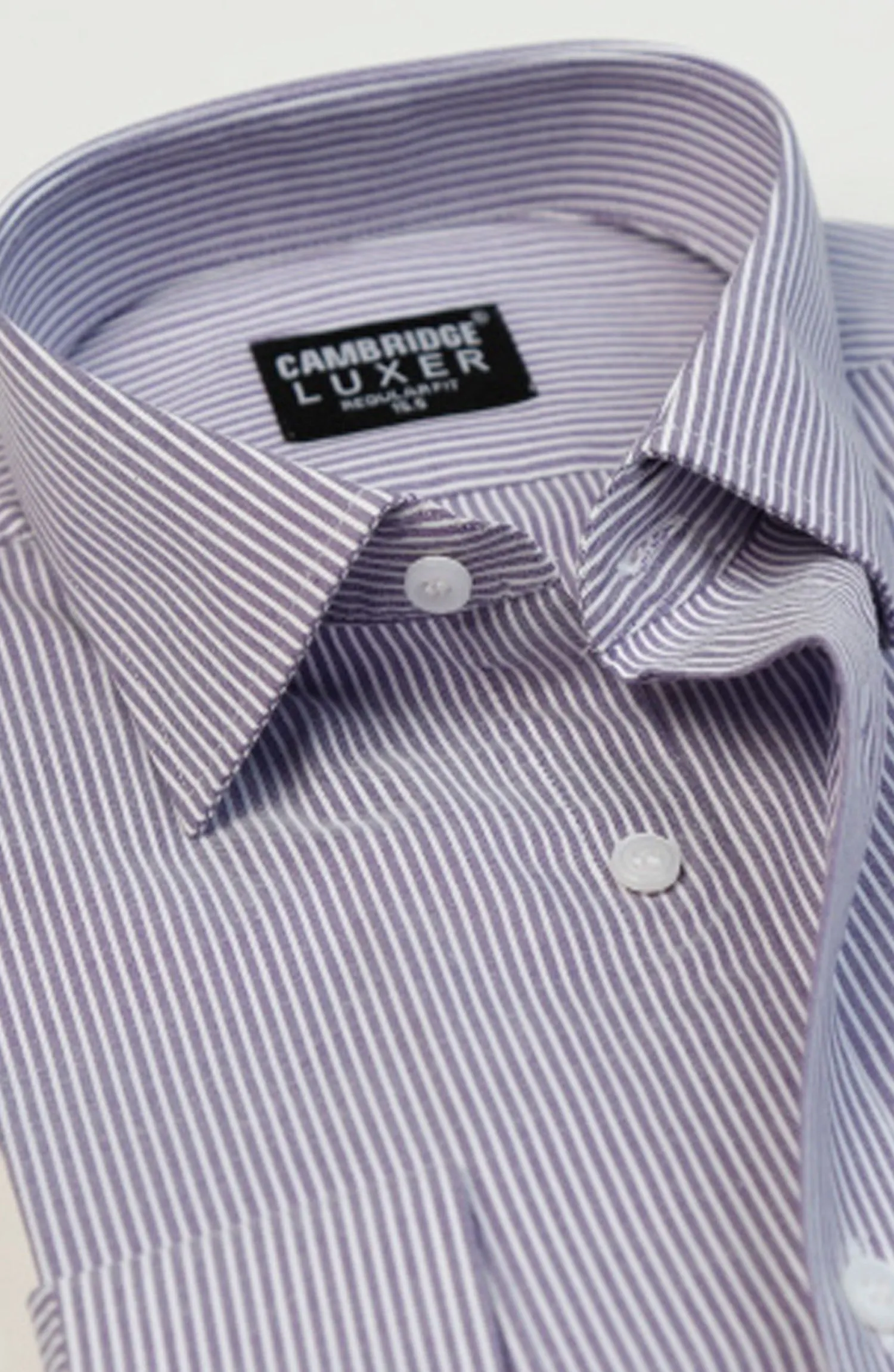 Purple/White Luxer Formal Shirt