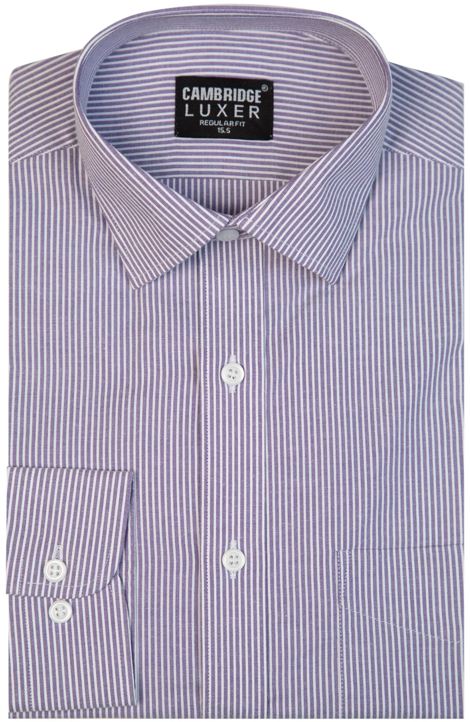 Purple/White Luxer Formal Shirt