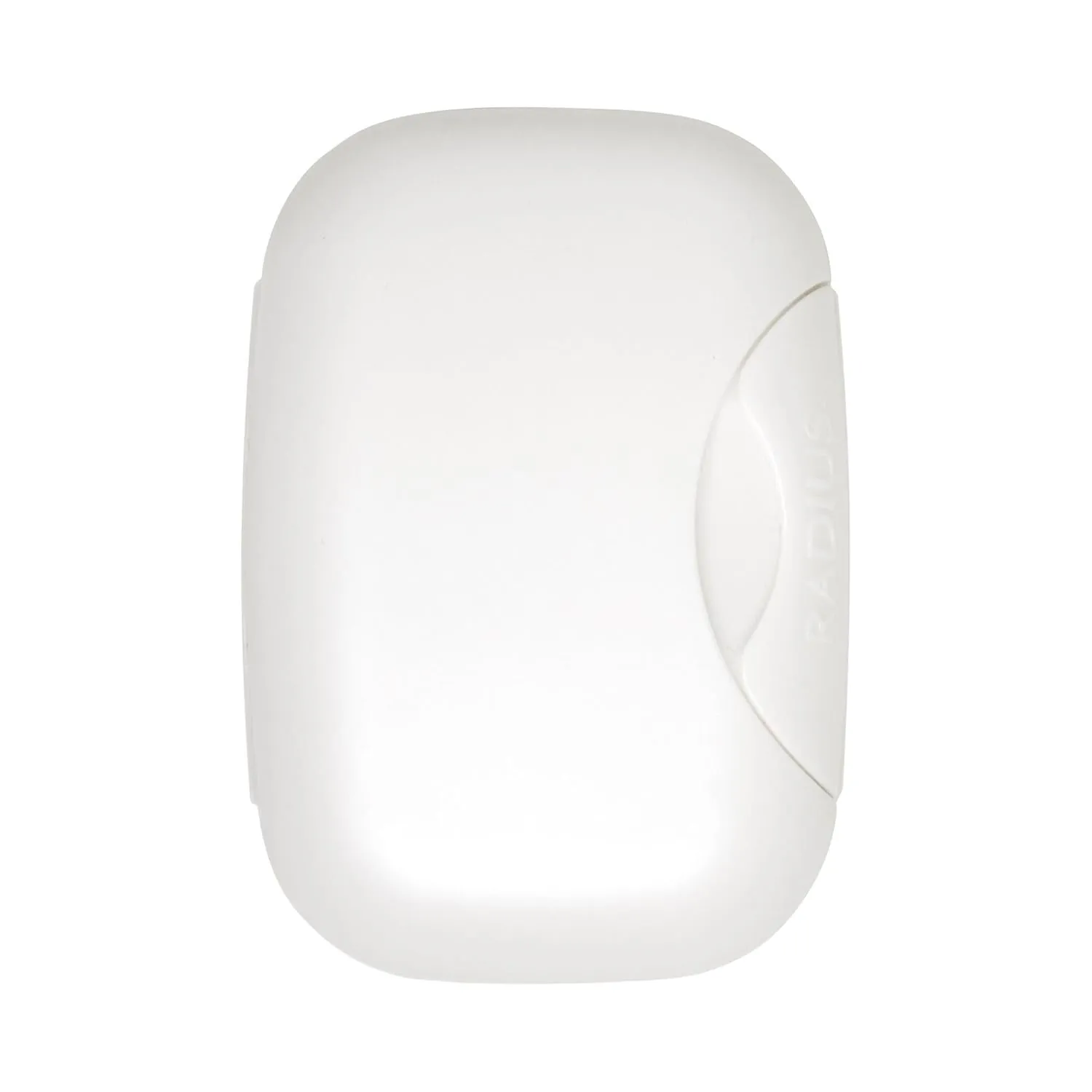 RADIUS Soap Travel Case, BPA-Free Recycled Plastic, Leakproof, Portable for Bathroom, Gym, Home, Camping - White