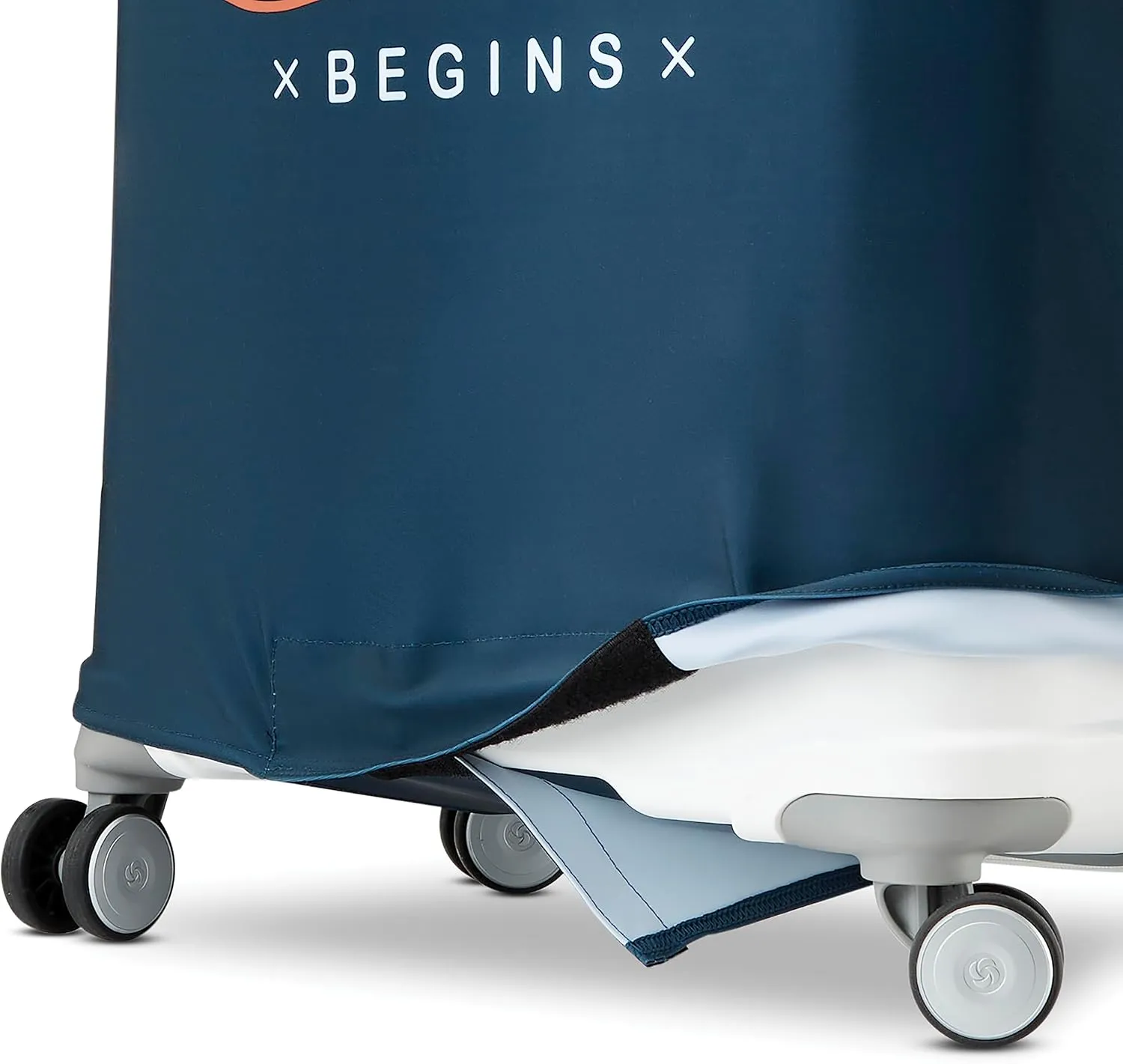 Samsonite Printed Luggage Cover, Adventure Begins, Extra Large