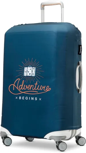 Samsonite Printed Luggage Cover, Adventure Begins, Extra Large