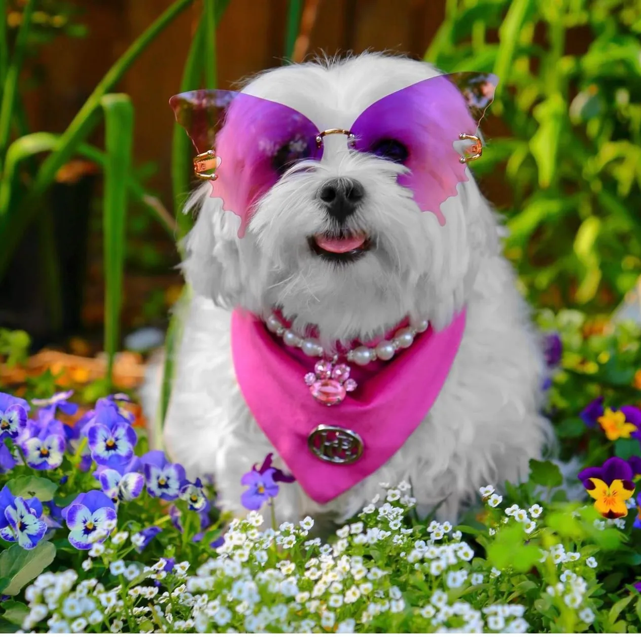 Scarf The 'Mis Magenta' Velvet Blend - HGP