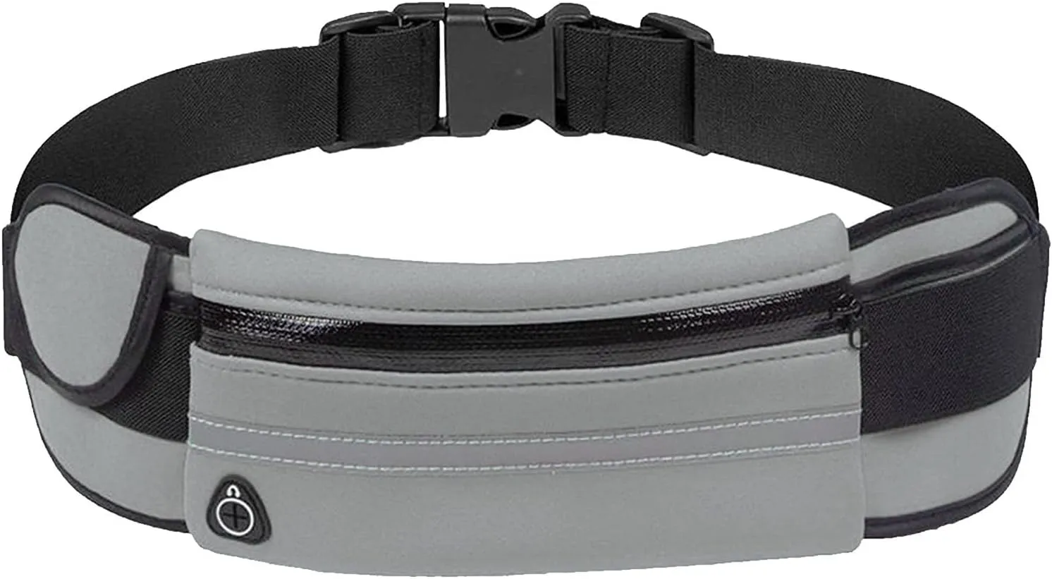 Slim Running Belt for Men, Waterproof Fanny Packs for Women,Phone Holder for Running,Reflective Waist Bag for Women,Runners Belt Pouch,Money Belt,Waist Pack Bag for Camping Travel Running Workout