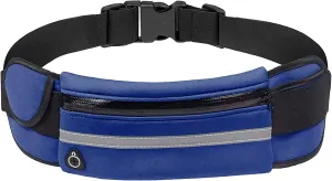 Slim Running Belts for Women, Waterproof Fanny Pack for Men,Phone Holder for Running,Reflective Waist Bag,Runners Belt Pouches for Men,Money Belt,Waist Pack for Camping Travel Running Workout