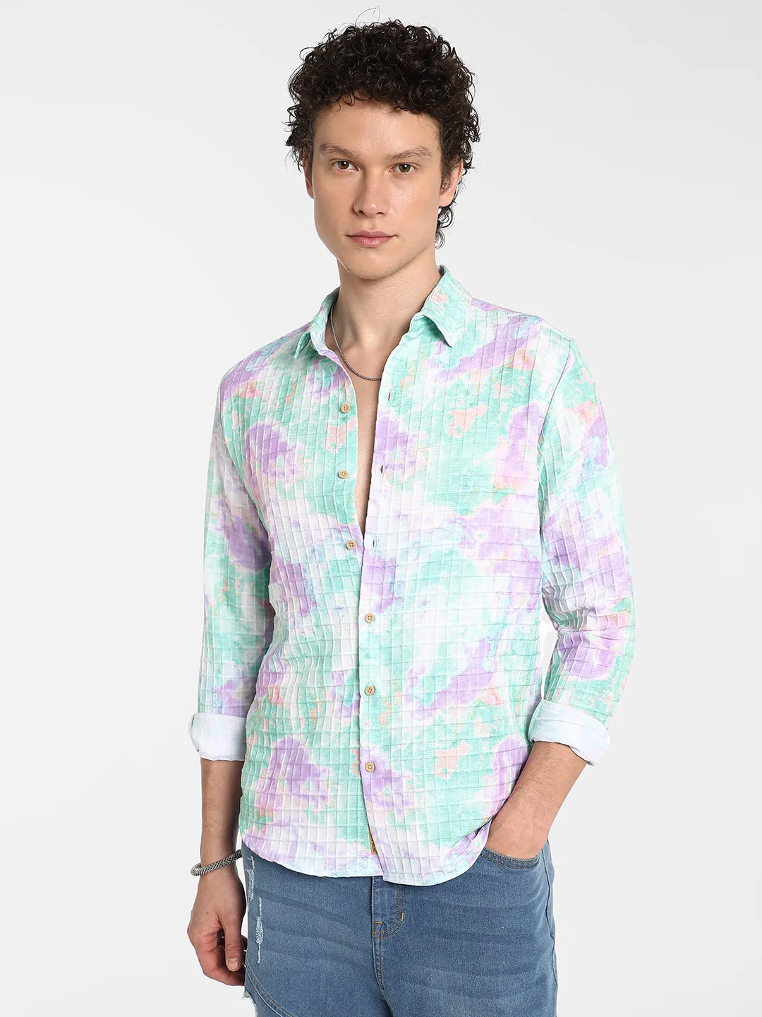 Splash Textured Shirt