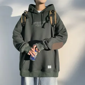 Spring Autumn 2021 Skateboard Casual New Men'S Hip HOP Hoodies Sweatshirts Streetwear One Piece Brand Black White Fashion Clothe